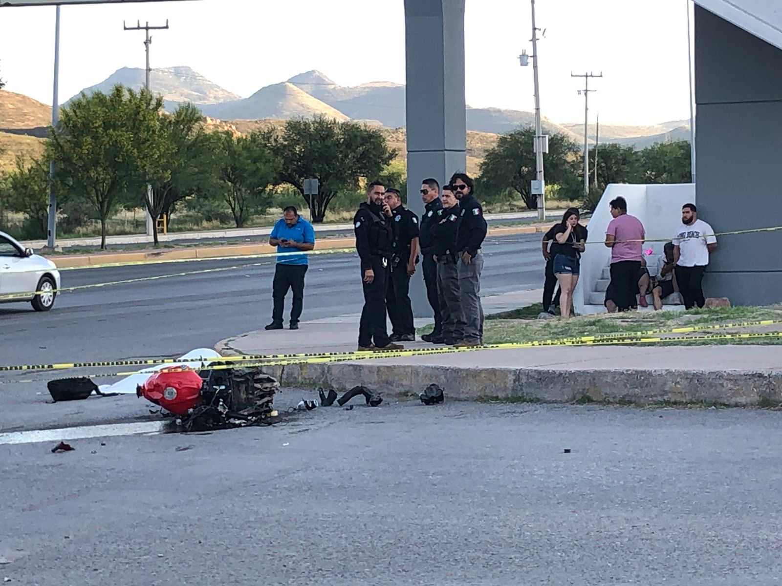 Murió motociclista tras choque en el R Almada lo identificaron Es