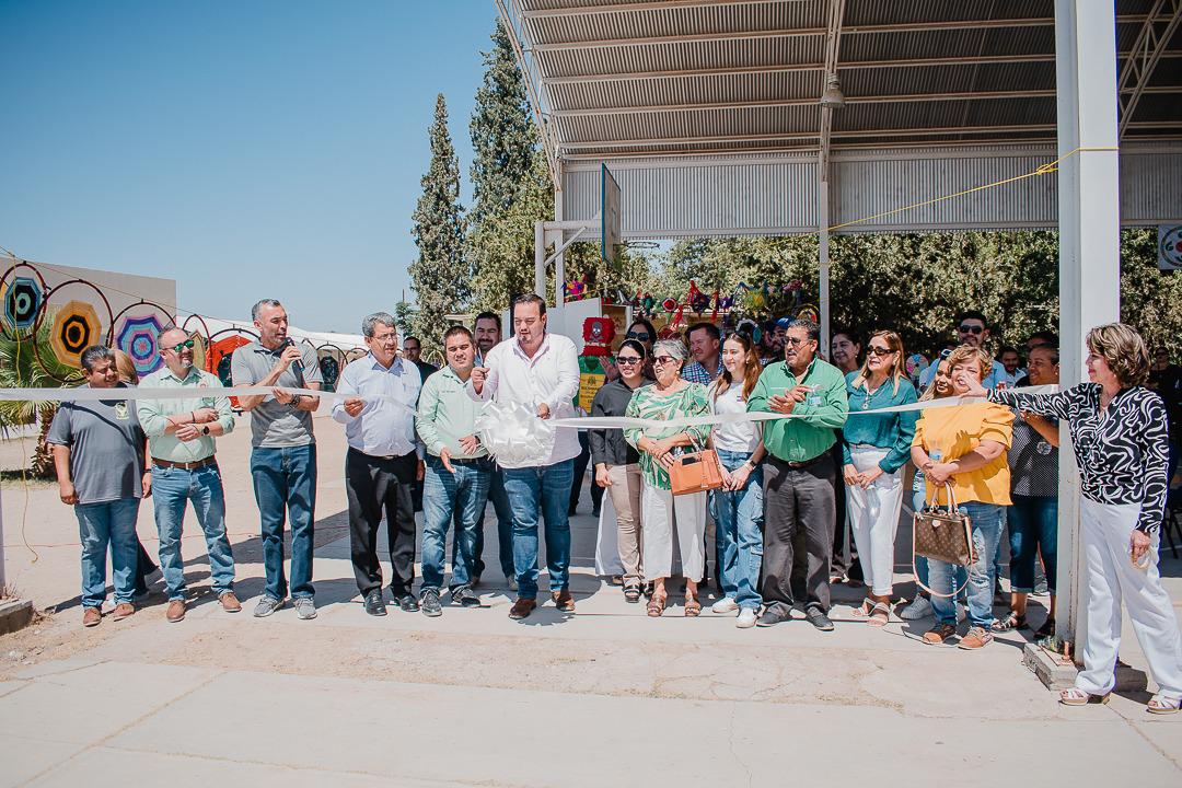 Camargo Inicia Gobierno Municipal construcción de cancha de futbol