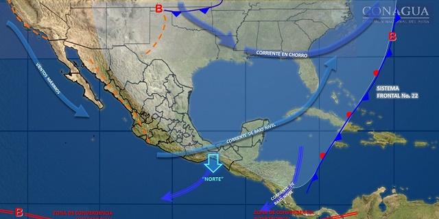 Pronóstico del clima para las próximas 24 horas en el estado de Chihuahua