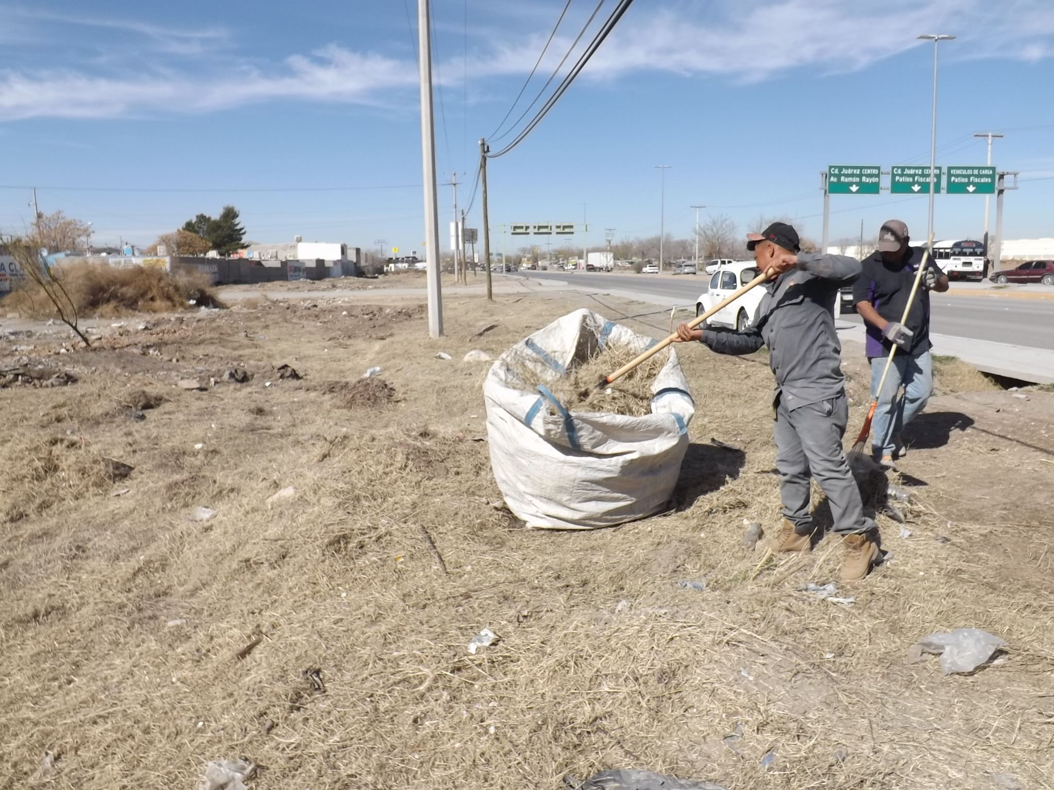 Llevará Servicios Públicos operativo de limpieza a San Isidro en Ciudad Juarez