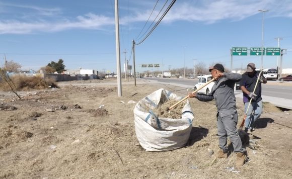Llevará Servicios Públicos operativo de limpieza a San Isidro, Cd. Juárez, Chih.