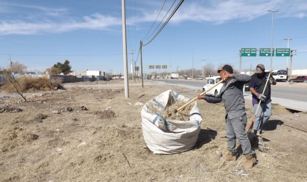 Llevará Servicios Públicos operativo de limpieza a San Isidro, Cd. Juárez, Chih.