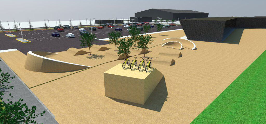 Agregarán al Polideportivo ciclopista tipo c y gimnasio al aire libre, Cd. Cuauhtémoc, Chih.
