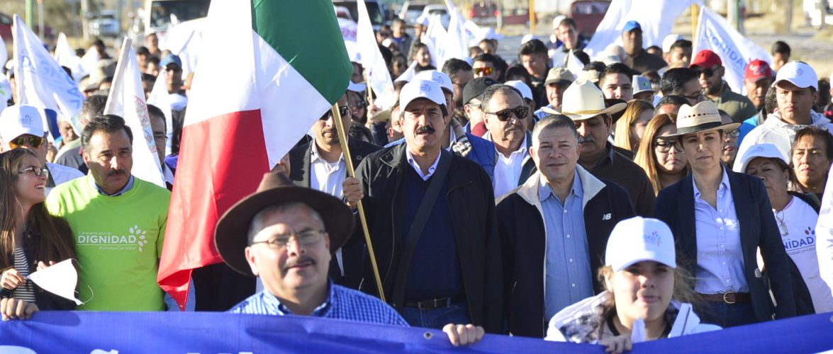 SE SOLIDARIZA MEOQUI CON LA CARAVANA POR LA DIGNIDAD