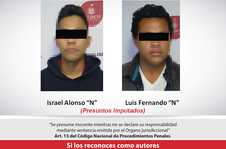 Los detienen en Zapopan por presuntamente abusar de un menor