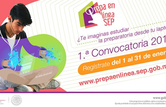 Iniciamos el año con la primera convocatoria de #PrepaEnLíneaSEP