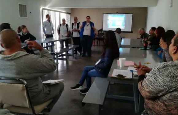 Actualizan al área médica del Cereso de Aquiles Serdán sobre la tuberculosis