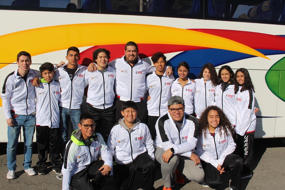Delegaciones de ráquetbol y esgrima de Ciudad Juarez van a la Olimpiada Estatal