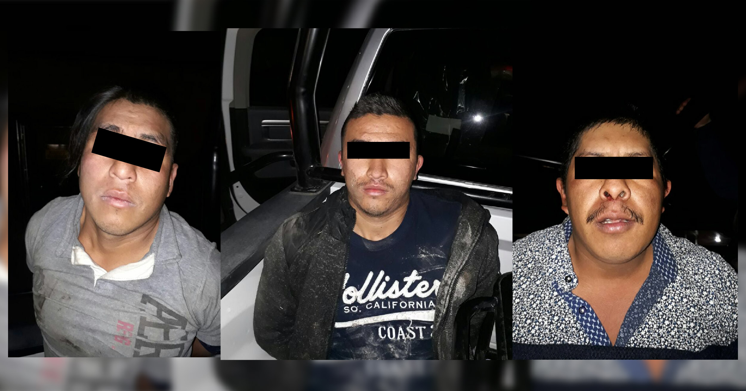 Detienen a tres presuntos integrantes de “La Línea” en Guerrero, les aseguran arsenal.