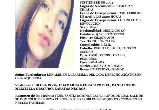 Luego de una intensa búsqueda, FEM localiza a menor de 13 años en la ciudad de Veracruz