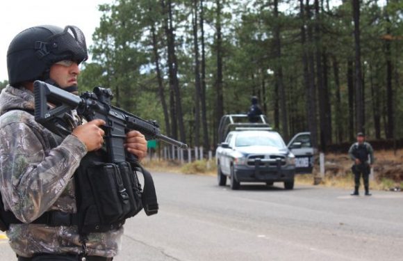 Asesta Comisión Estatal golpe al crimen organizado en zona serrana.