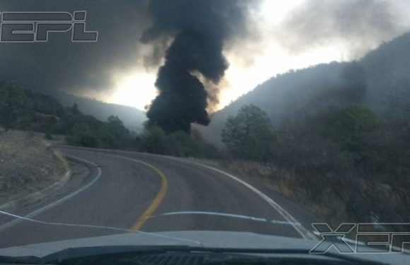 Se incendia pipa con 40 mil litros de combustible