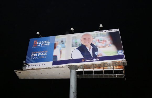 Chihuahua | Arranca campaña por el distrito XVI Miguel La Torre de forma simbólica con inauguración de espectacular