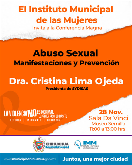 Chihuahua | Invitan a platica sobre prevencion de violencia hacia la mujer