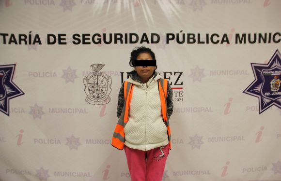 Juarez | Detienen a mujer por el delito de robo