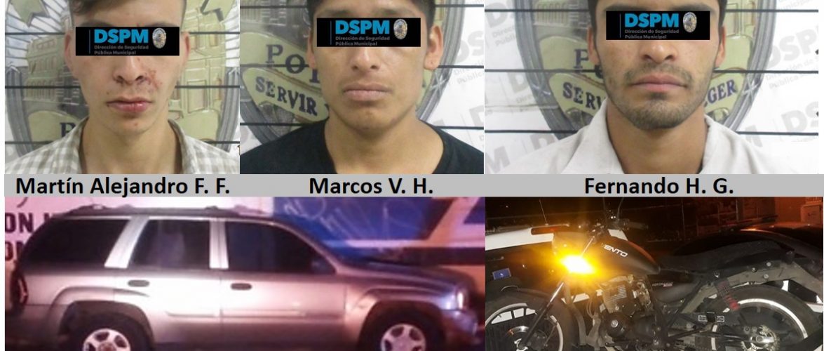 Chihuahua | Recuperan troca robada y detienen a tres presuntos responsables