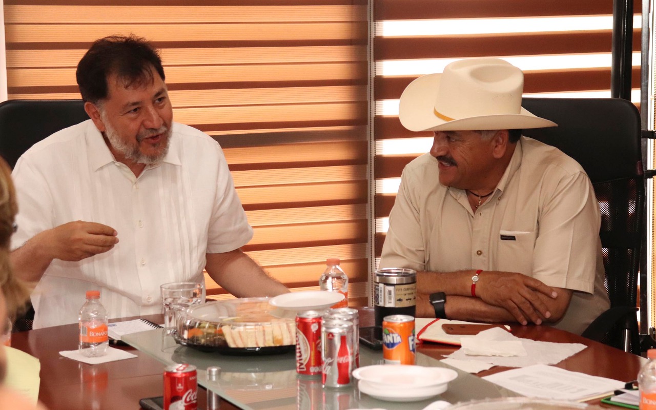 Cuauhtémoc | Dialoga Carlos Tena con el diputado federal Gerardo Fernandez Noroña sobre proyectos municipales