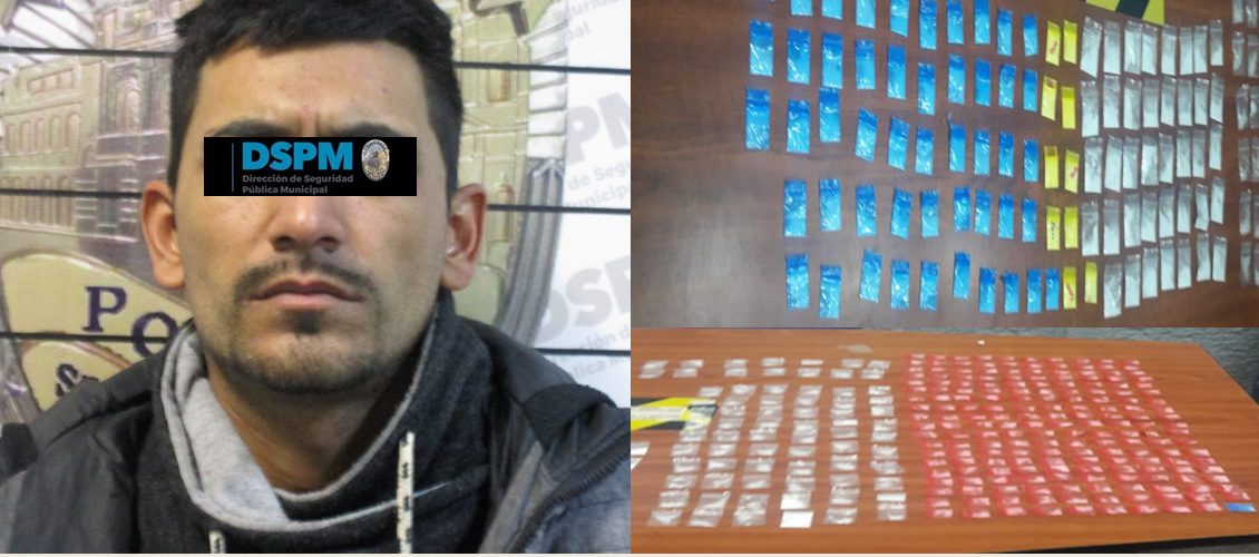 #Chihuahua | Lo detienen en Riberas del Sacramento con mas de 400s dosis de cristal y cocaina