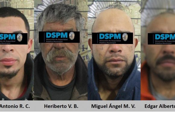 Detienen a miembros de celula delictiva con armas y droga