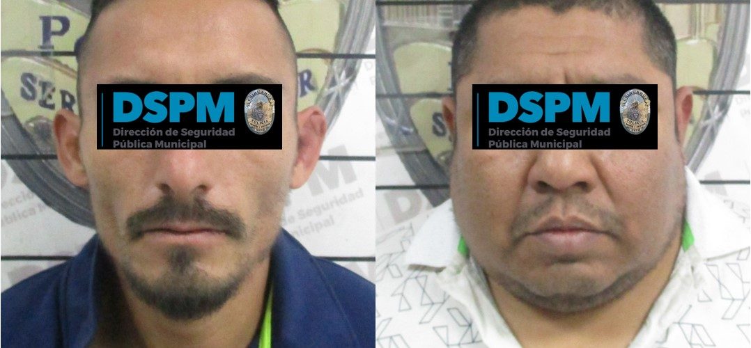 Detienen a dos por asaltar a chofer de DiDi