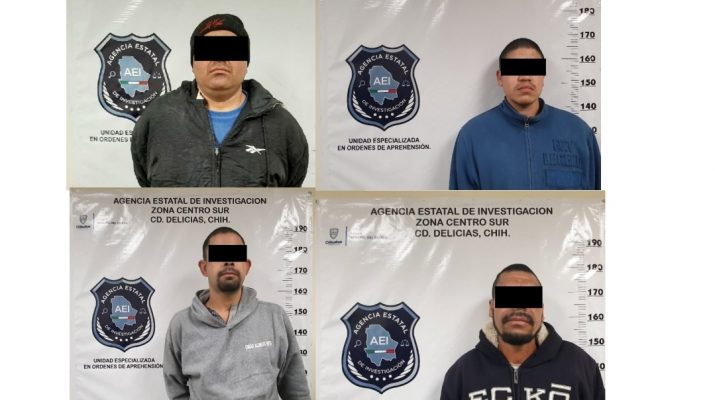 Delicias | Capturan a otros 4 implicados en asesinato de hombre en centro de rehabilitacion