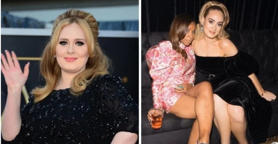 Tras bajar más de 68 kilos, Adele impacta al lucir diminuta cintura