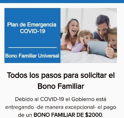 Alerta Fiscalia del estado sobre fraude de supuesto «bono familiar»