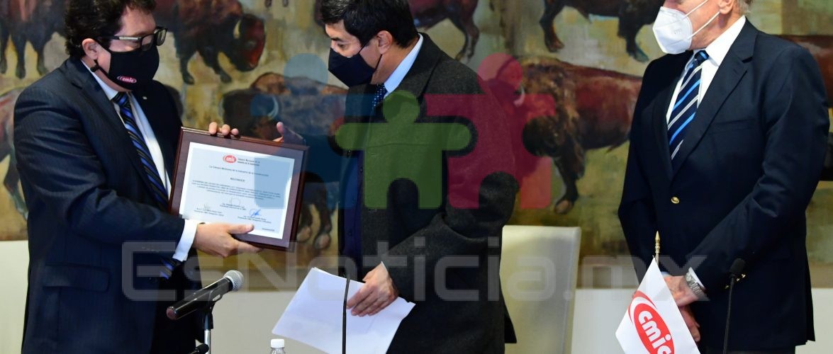 Reconoce CMIC al Gobernador y al Gobierno del Estado por combate a la corrupción en obra pública