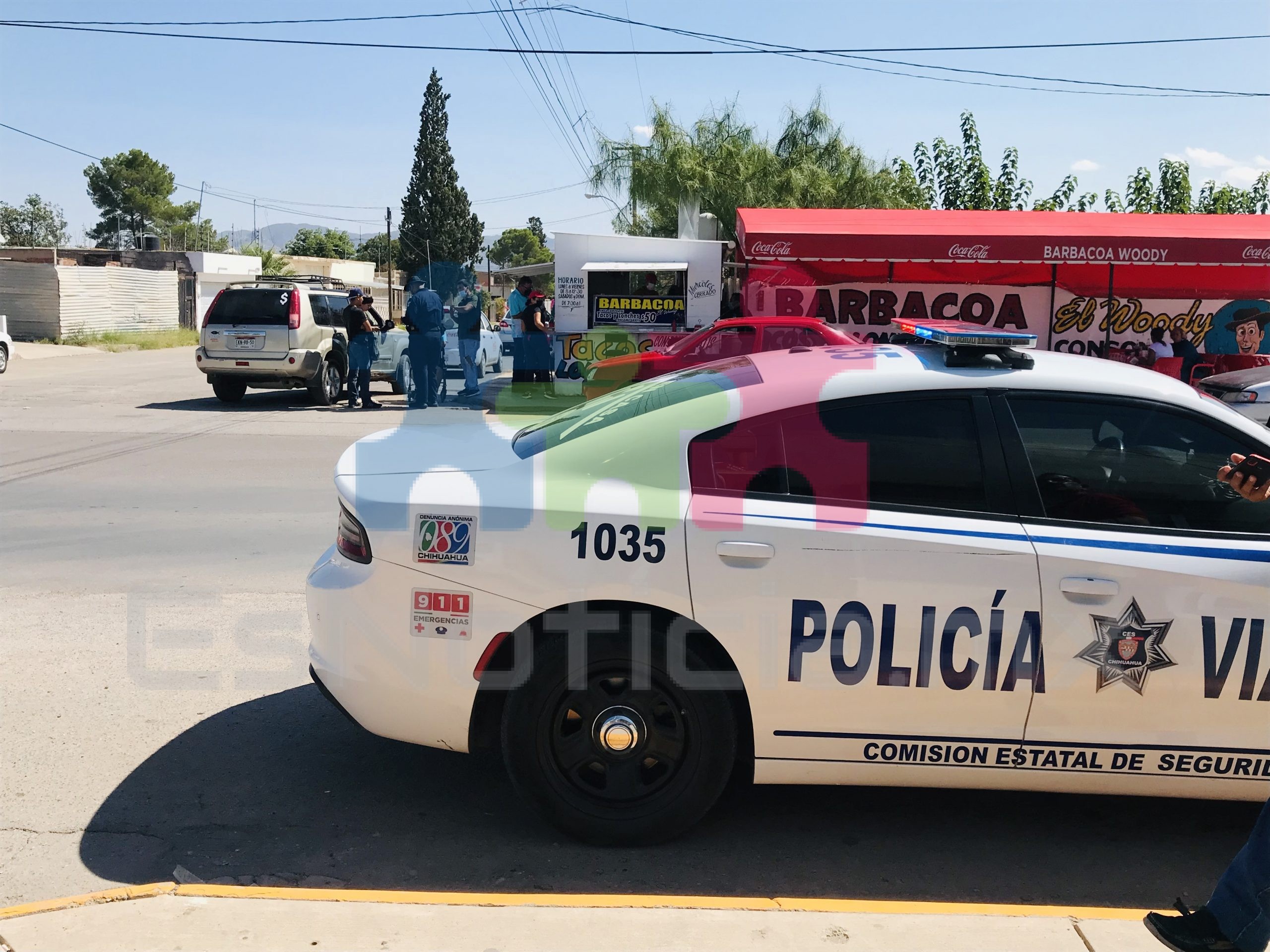 Choca motociclista en Villa Juárez; resultó herido