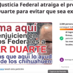 Piden a través de Change.org que César Duarte sea juzgado por la federación