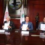 Firman convenio colaborativo JCAS, JMAS de Chihuahua y Juárez y UACH para abastecimiento de agua en municipios