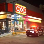 Asaltante le pega a farmacia y Oxxo en San Felipe